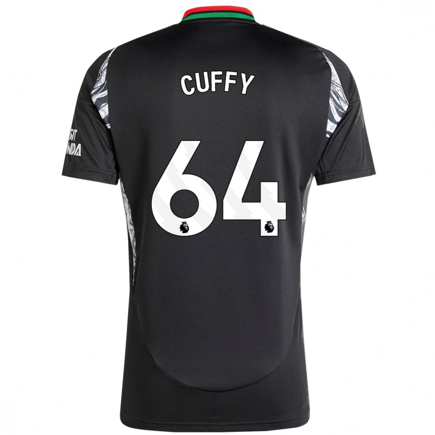 Enfant Football Maillot Brooke Norton Cuffy #64 Noir Tenues Extérieur 2024/25 Canada