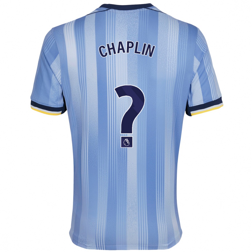 Enfant Football Maillot Archie Chaplin #0 Bleu Clair Tenues Extérieur 2024/25 Canada