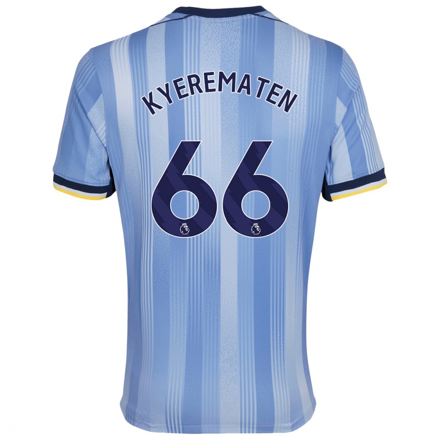 Kids Football Rio Kyerematen #66 Light Blue Away Jersey 2024/25 T-Shirt Canada