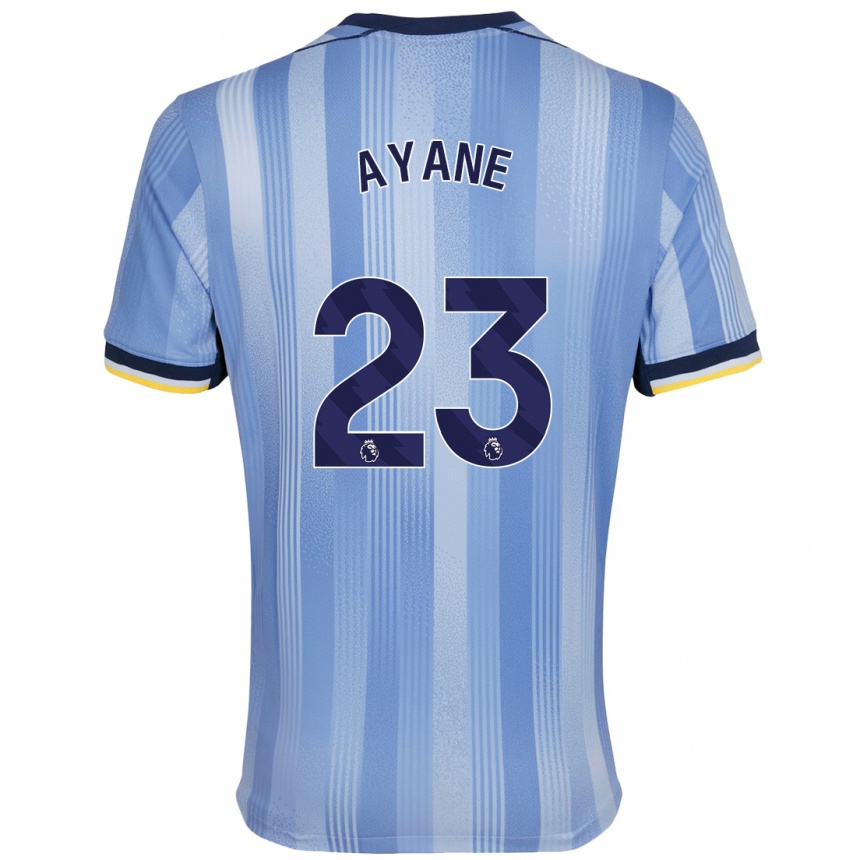 Enfant Football Maillot Rosella Ayane #23 Bleu Clair Tenues Extérieur 2024/25 Canada