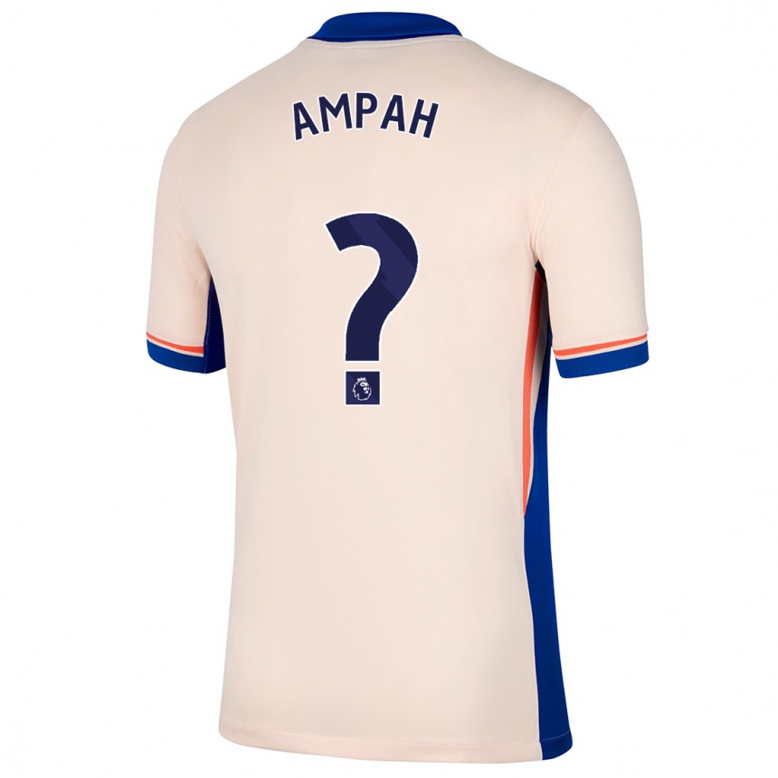 Enfant Football Maillot Ato Ampah #0 Beige Clair Tenues Extérieur 2024/25 Canada