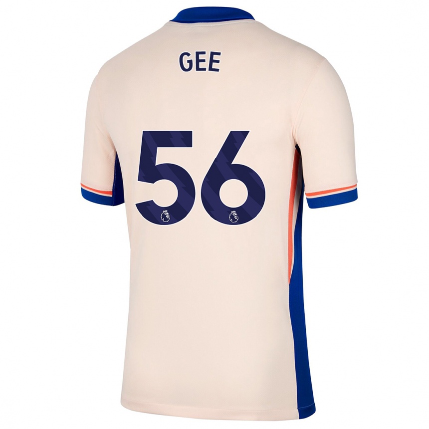 Enfant Football Maillot Billy Gee #56 Beige Clair Tenues Extérieur 2024/25 Canada