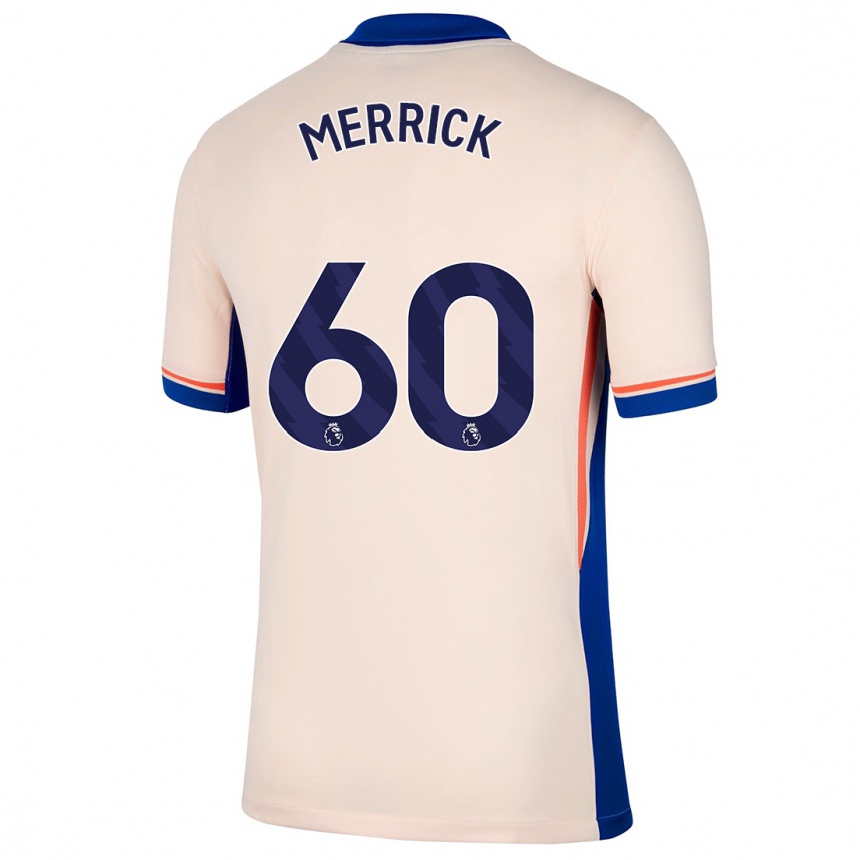 Enfant Football Maillot Max Merrick #60 Beige Clair Tenues Extérieur 2024/25 Canada