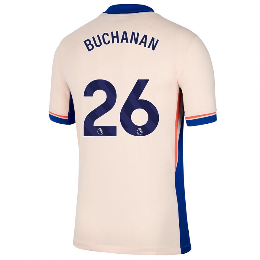 Enfant Football Maillot Kadeisha Buchanan #26 Beige Clair Tenues Extérieur 2024/25 Canada