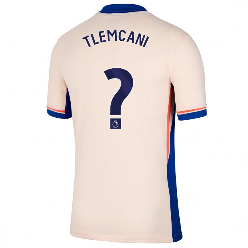 Enfant Football Maillot Sami Tlemcani #0 Beige Clair Tenues Extérieur 2024/25 Canada