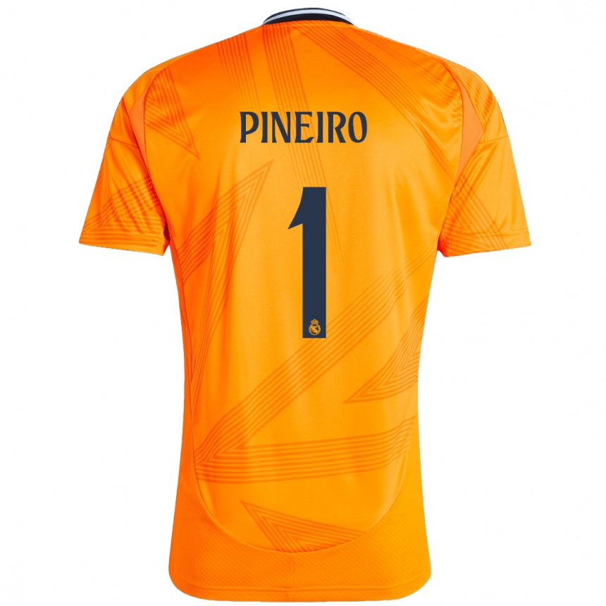 Enfant Football Maillot Diego Pineiro #1 Orange Tenues Extérieur 2024/25 Canada