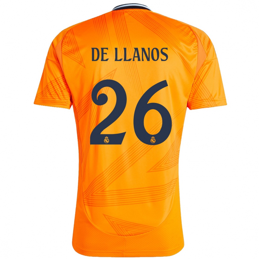 Enfant Football Maillot Hugo De Llanos #26 Orange Tenues Extérieur 2024/25 Canada