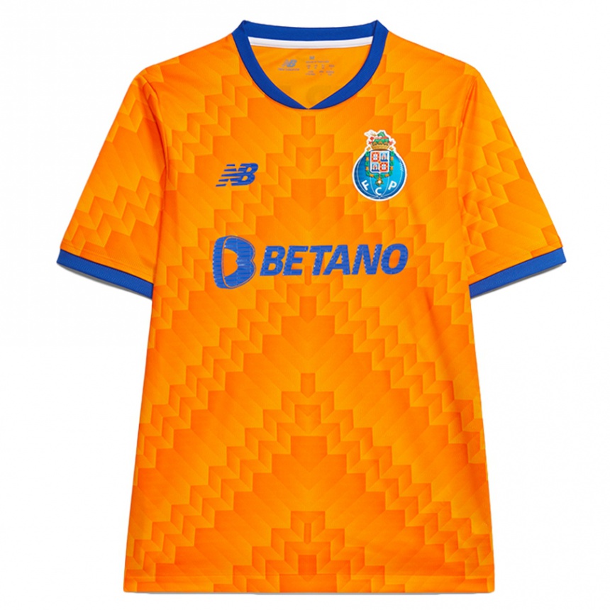 Enfant Football Maillot Votre Nom #0 Orange Tenues Extérieur 2024/25 Canada