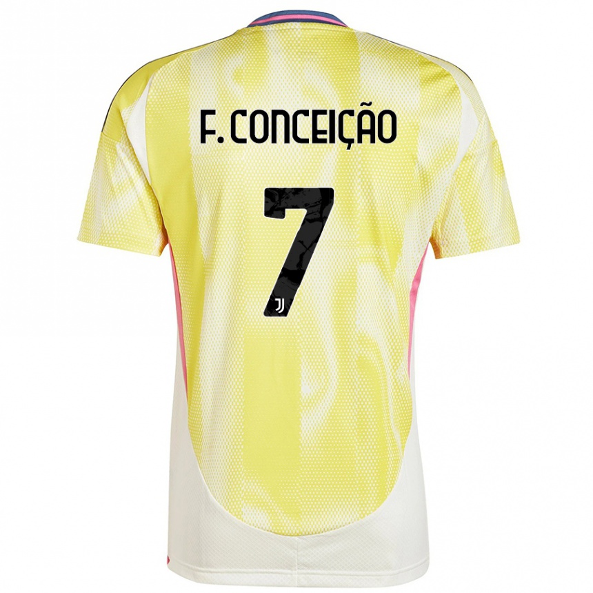 Enfant Football Maillot Francisco Conceicao #7 Orange Tenues Extérieur 2024/25 Canada