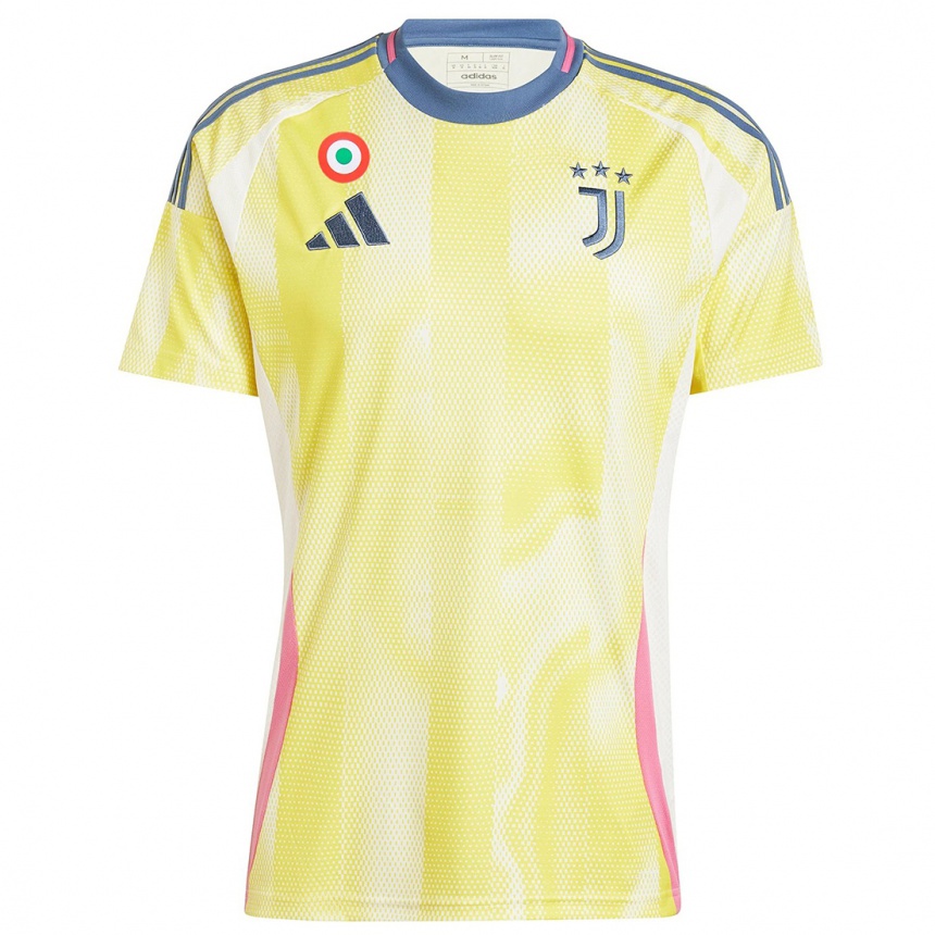 Enfant Football Maillot Julia Grosso #15 Jaune Solaire Tenues Extérieur 2024/25 Canada