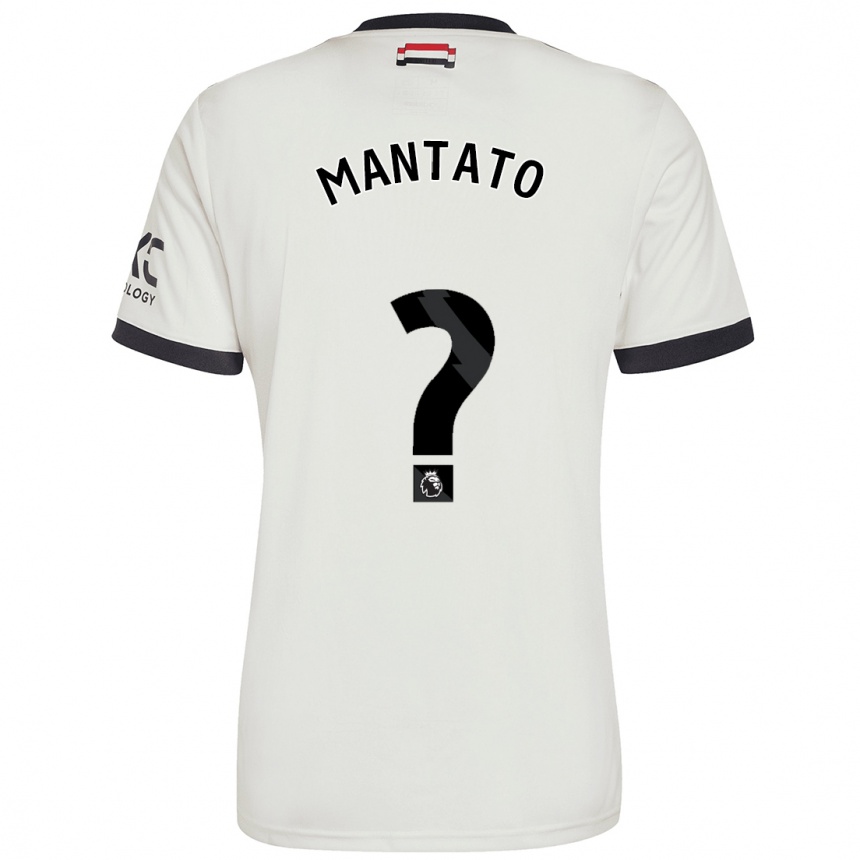 Kids Football Bendito Mantato #0 Off White Third Jersey 2024/25 T-Shirt Canada