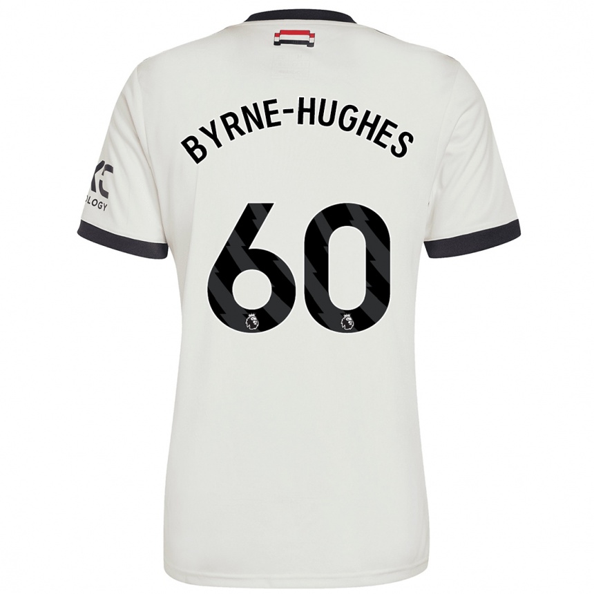 Kids Football Cameron Byrne-Hughes #60 Off White Third Jersey 2024/25 T-Shirt Canada