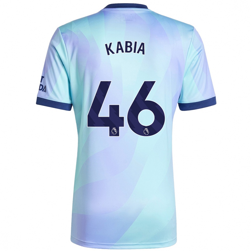 Enfant Football Maillot Ismeal Kabia #46 Aqua Troisieme 2024/25 Canada