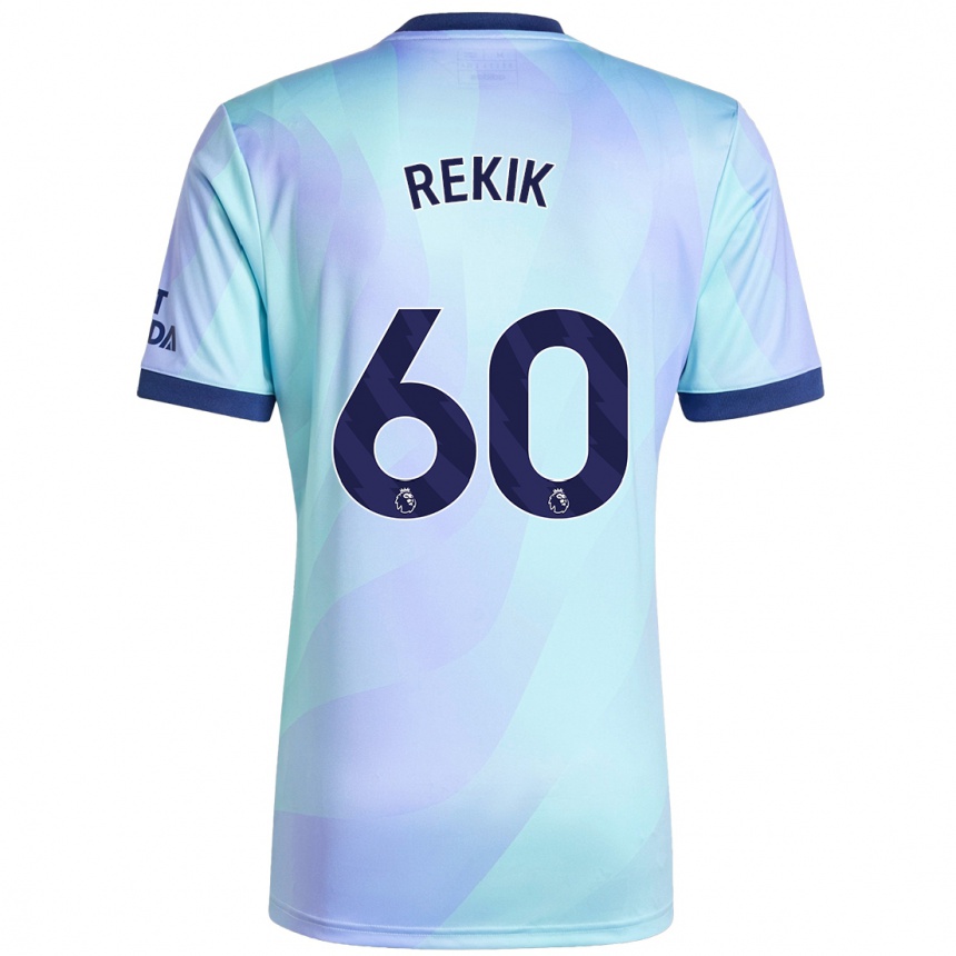 Enfant Football Maillot Omar Rekik #60 Aqua Troisieme 2024/25 Canada