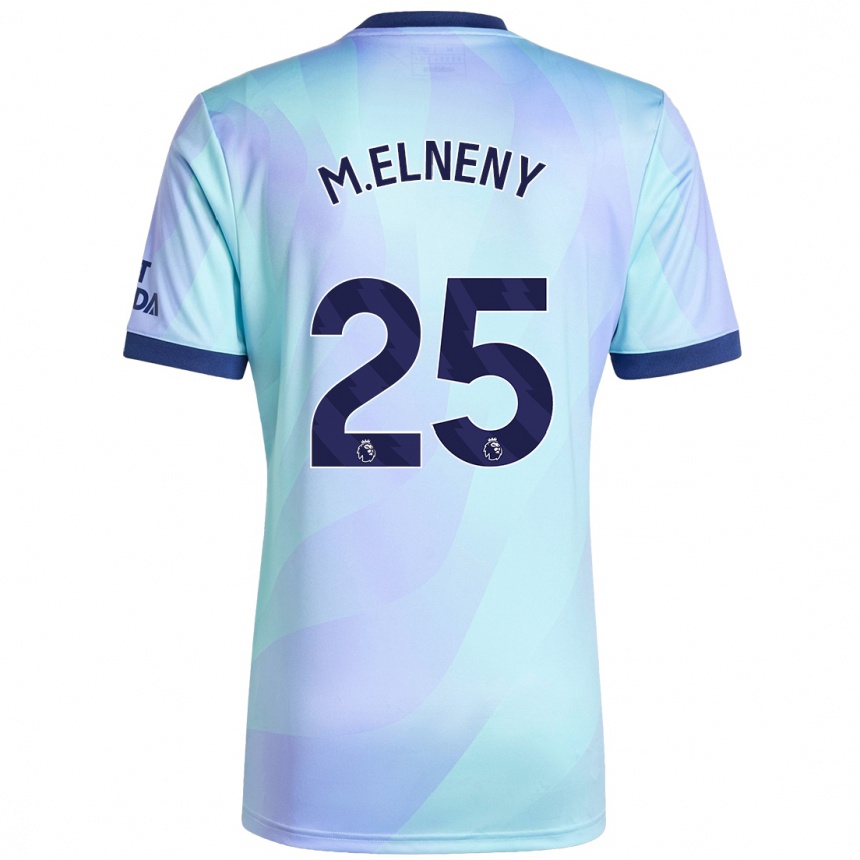 Enfant Football Maillot Mohamed Elneny #25 Aqua Troisieme 2024/25 Canada