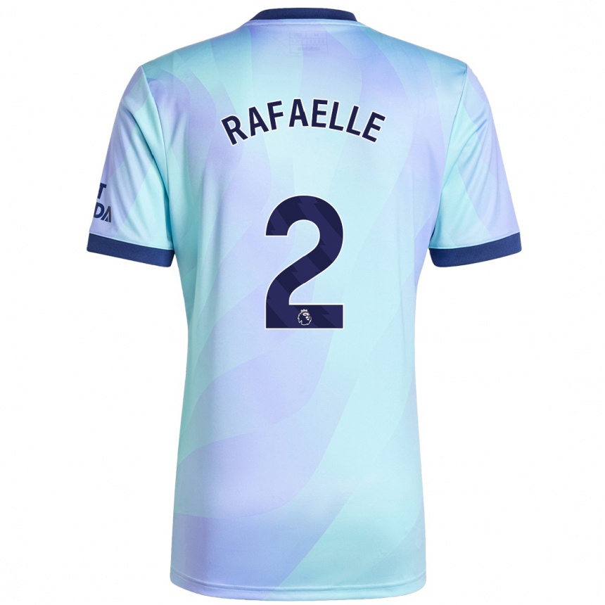 Enfant Football Maillot Rafaelle Souza #2 Aqua Troisieme 2024/25 Canada