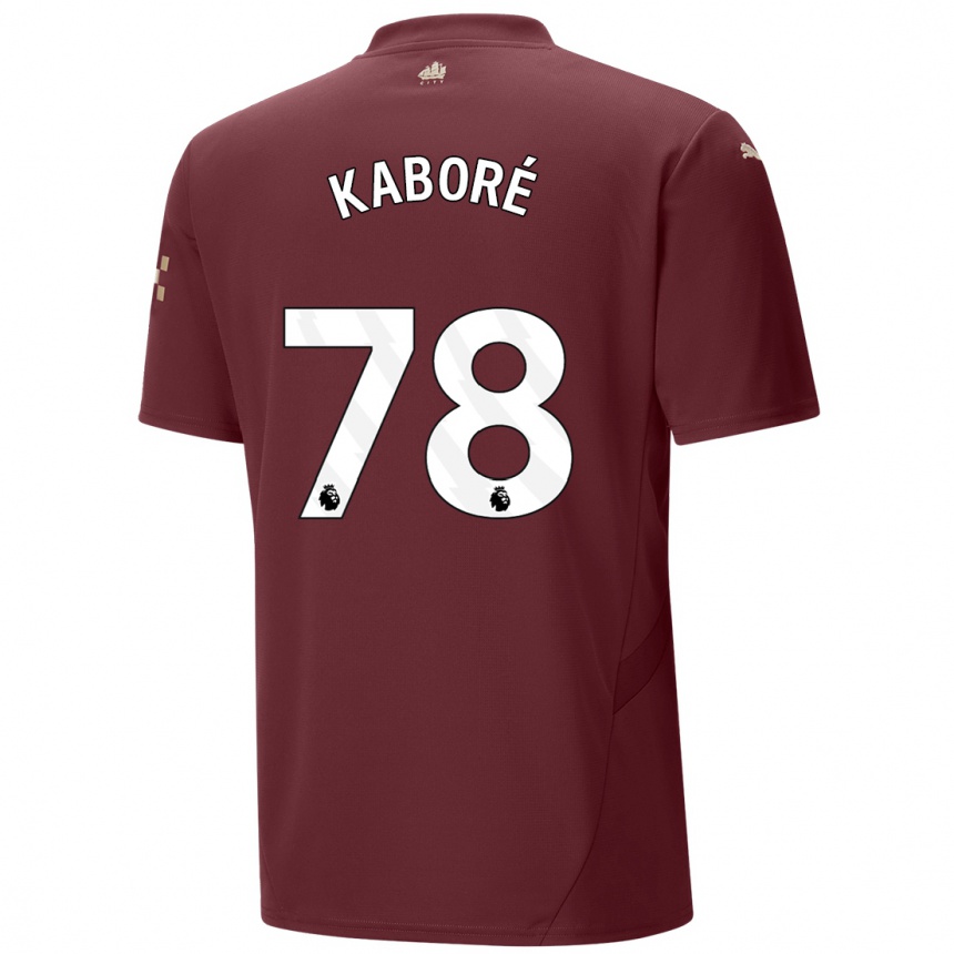 Enfant Football Maillot Issa Kabore #78 Marron Troisieme 2024/25 Canada