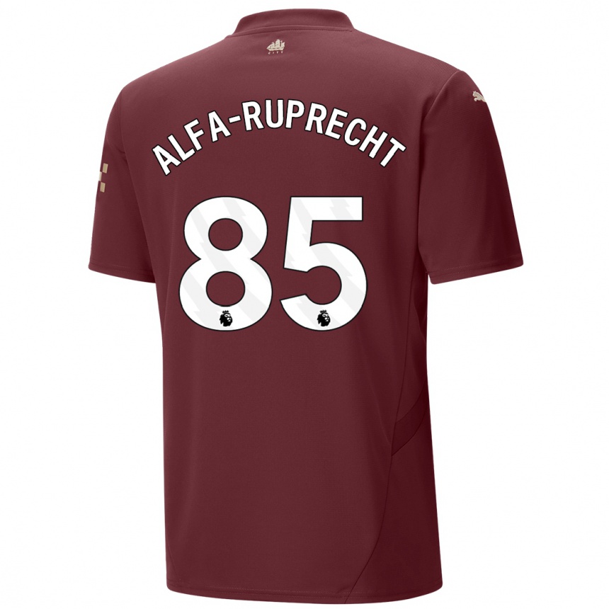 Enfant Football Maillot Farid Alfa-Ruprecht #85 Marron Troisieme 2024/25 Canada