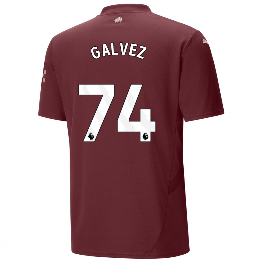 Enfant Football Maillot Tomas Galvez #74 Marron Troisieme 2024/25 Canada