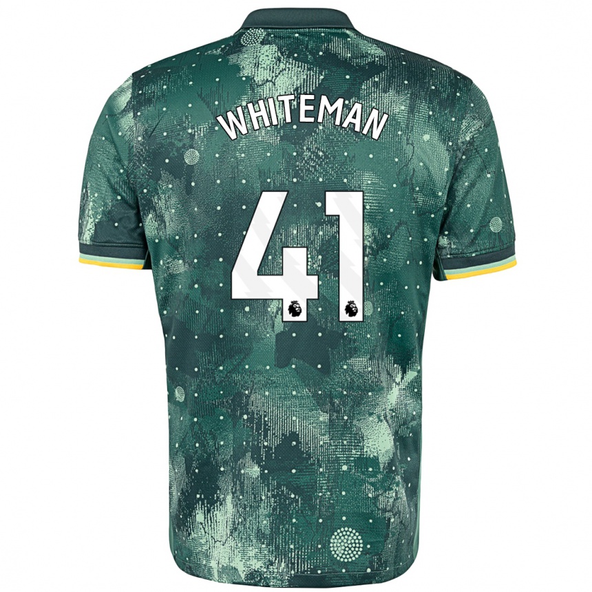 Enfant Football Maillot Alfie Whiteman #41 Vert Menthe Troisieme 2024/25 Canada