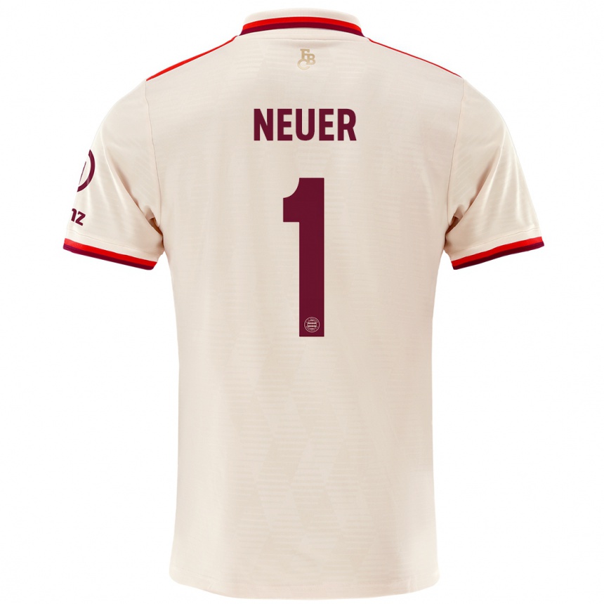 Enfant Football Maillot Manuel Neuer #1 Lin Troisieme 2024/25 Canada