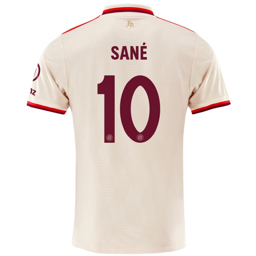 Kids Football Leroy Sane #10 Linen Third Jersey 2024/25 T-Shirt Canada