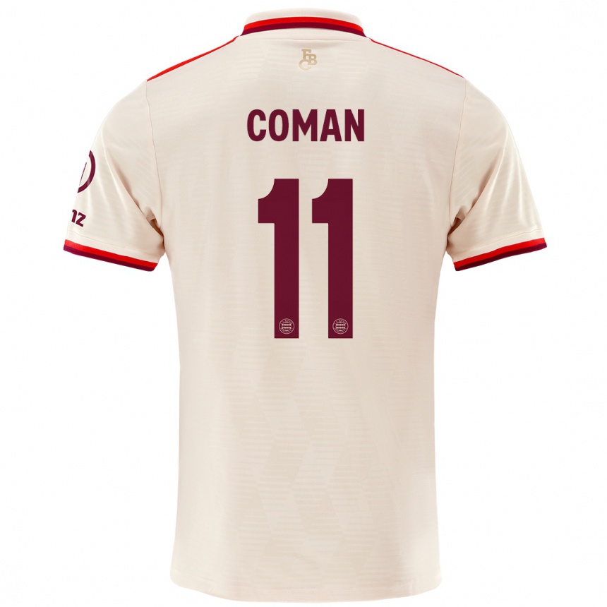 Enfant Football Maillot Kingsley Coman #11 Lin Troisieme 2024/25 Canada