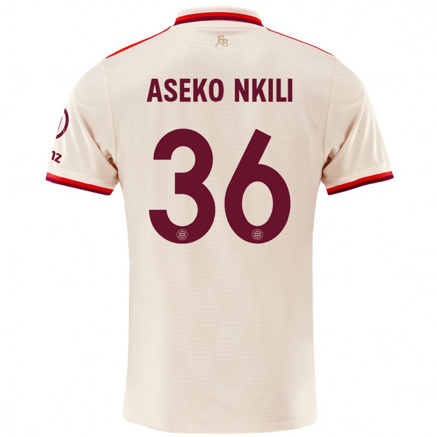 Enfant Football Maillot Noel Aseko Nkili #36 Lin Troisieme 2024/25 Canada