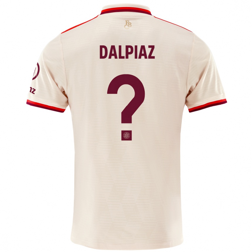 Kids Football Magnus Dalpiaz #0 Linen Third Jersey 2024/25 T-Shirt Canada