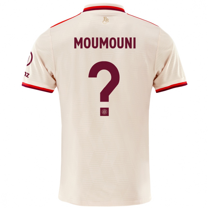 Kids Football Rayan Moumouni #0 Linen Third Jersey 2024/25 T-Shirt Canada