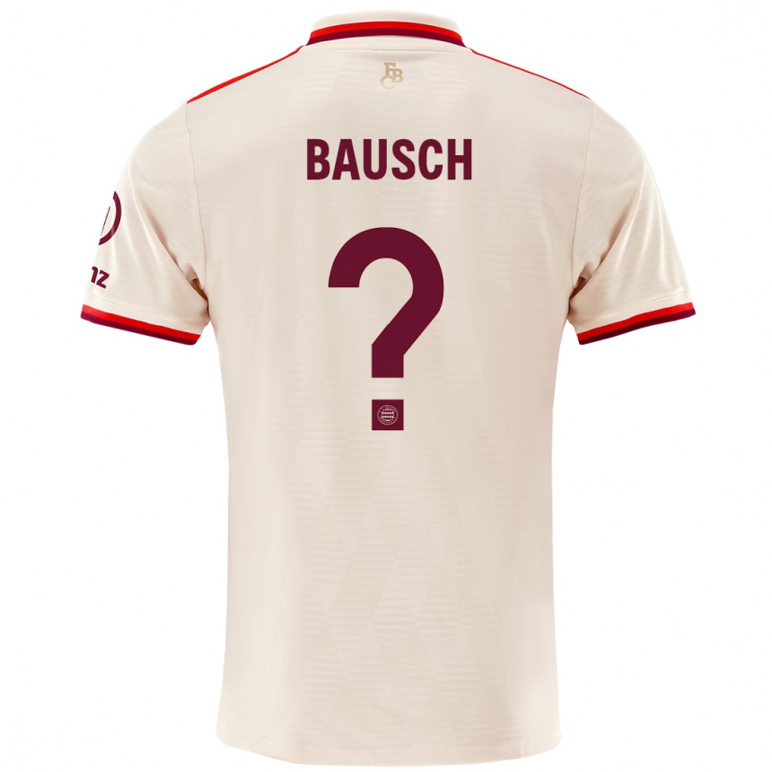 Kids Football David Bausch #0 Linen Third Jersey 2024/25 T-Shirt Canada