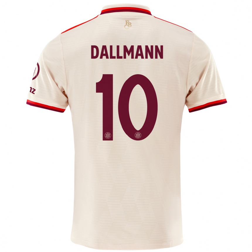 Enfant Football Maillot Linda Dallmann #10 Lin Troisieme 2024/25 Canada