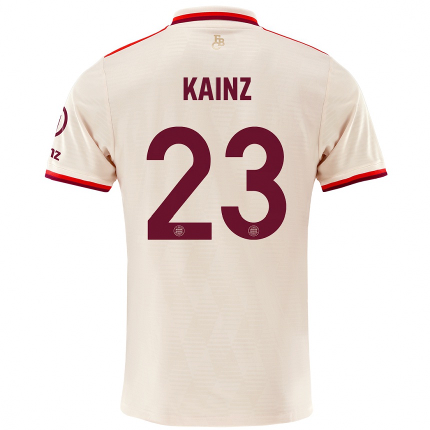 Kids Football Manuel Kainz #23 Linen Third Jersey 2024/25 T-Shirt Canada