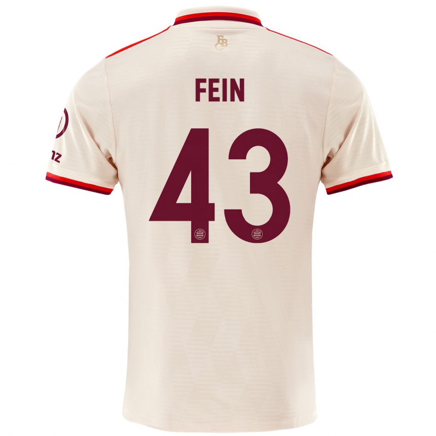 Enfant Football Maillot Adrian Fein #43 Lin Troisieme 2024/25 Canada