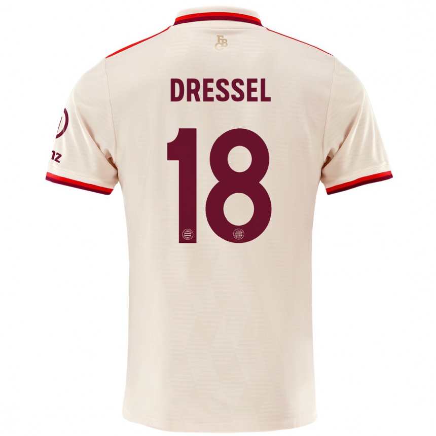 Enfant Football Maillot Timon Dressel #18 Lin Troisieme 2024/25 Canada