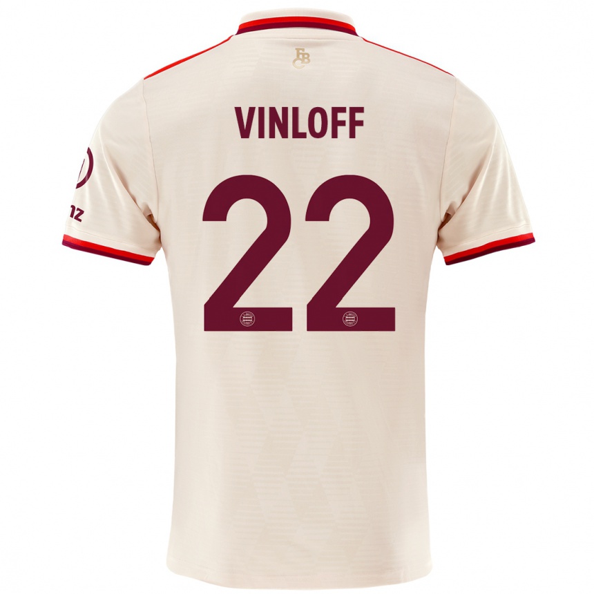 Enfant Football Maillot Matteo Vinloff #22 Lin Troisieme 2024/25 Canada