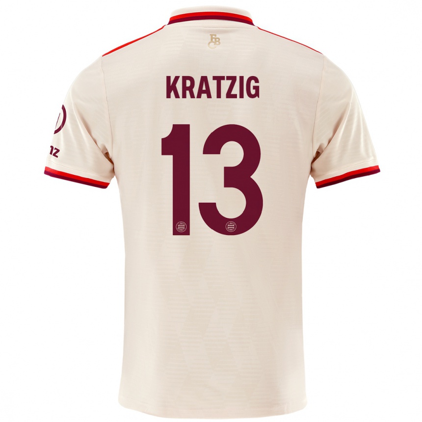 Enfant Football Maillot Frans Kratzig #13 Lin Troisieme 2024/25 Canada