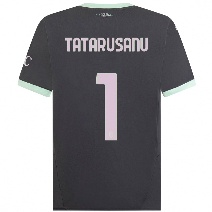 Kids Football Ciprian Tatarusanu #1 Grey Third Jersey 2024/25 T-Shirt Canada