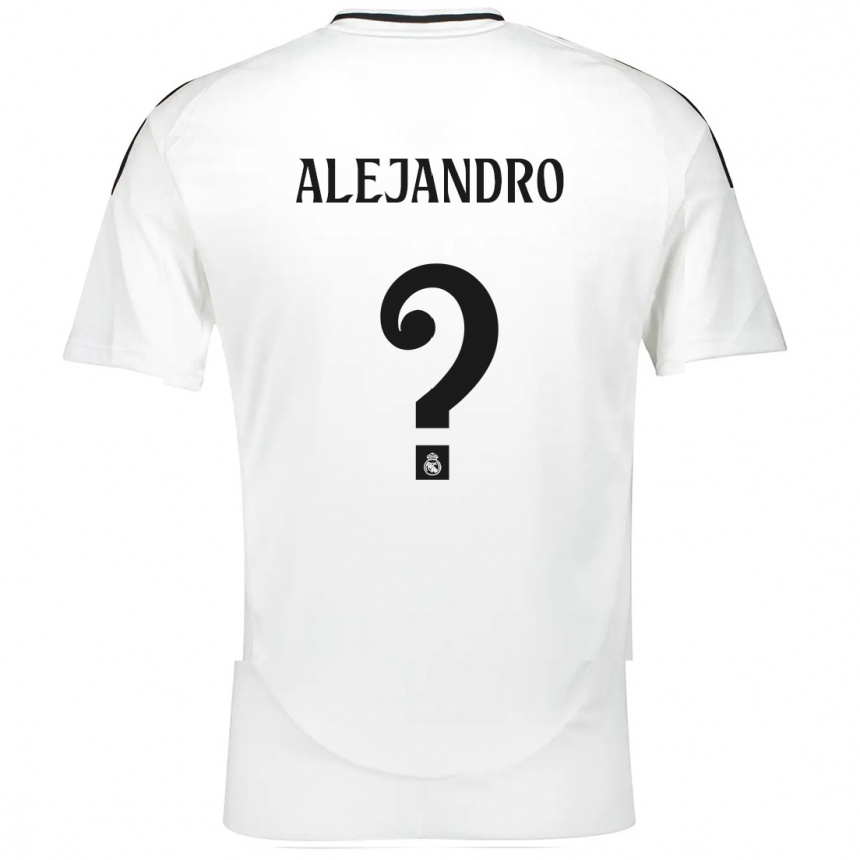 Men Football Alejandro Hernández #0 White Home Jersey 2024/25 T-Shirt Canada