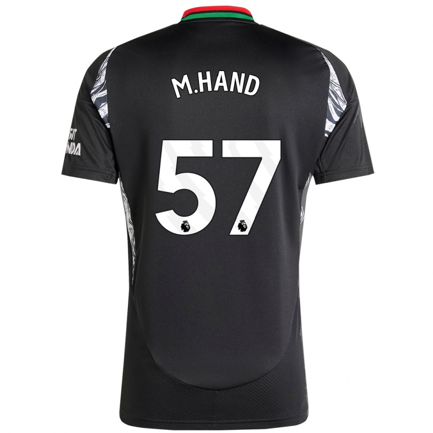 Men Football Ismail Oulad M'hand #57 Black Away Jersey 2024/25 T-Shirt Canada