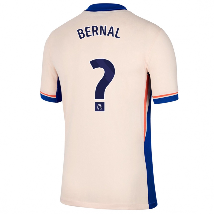 Men Football Freddy Bernal #0 Light Beige Away Jersey 2024/25 T-Shirt Canada