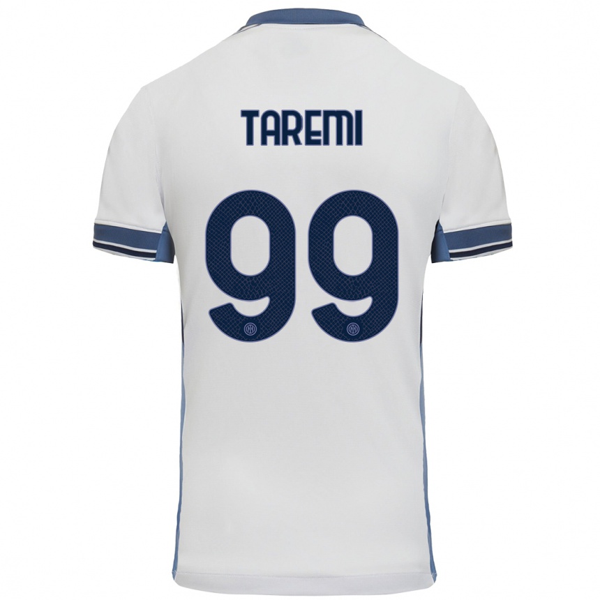 Men Football Mehdi Taremi #99 White Grey Away Jersey 2024/25 T-Shirt Canada