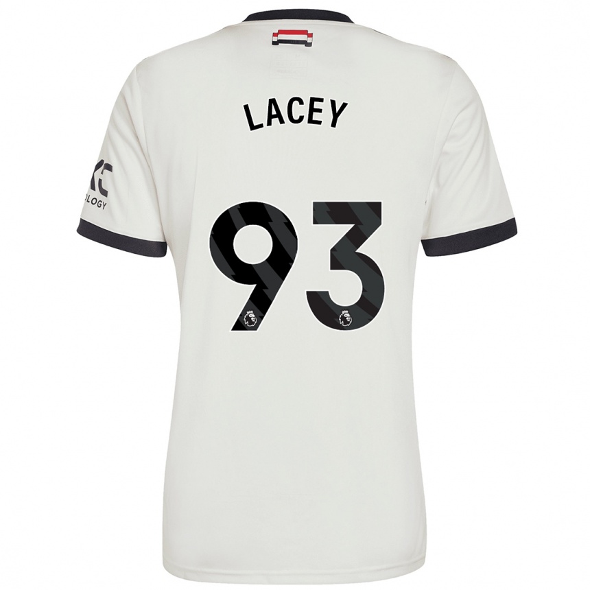 Men Football Shea Lacey #93 Off White Third Jersey 2024/25 T-Shirt Canada