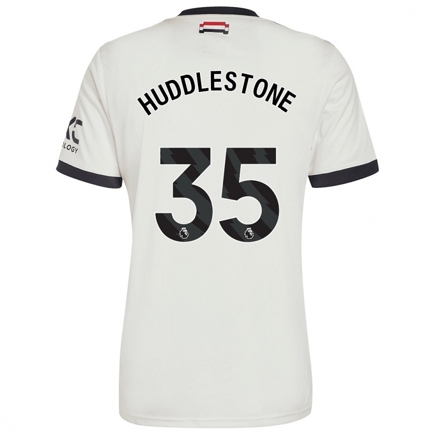 Homme Football Maillot Tom Huddlestone #35 Blanc Cassé Troisieme 2024/25 Canada