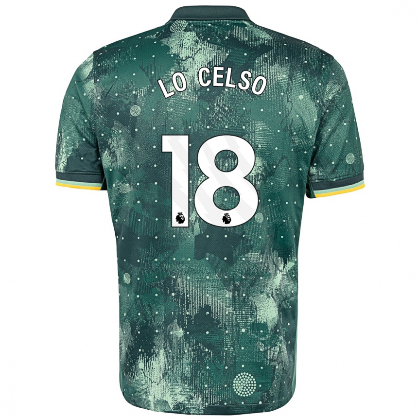 Homme Football Maillot Giovani Lo Celso #20 Vert Menthe Troisieme 2024/25 Canada