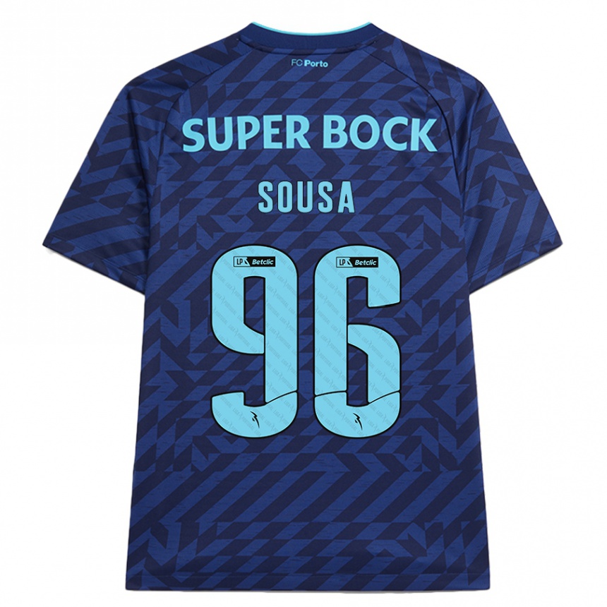 Men Football Filipe Sousa #96 Navy Blue Third Jersey 2024/25 T-Shirt Canada