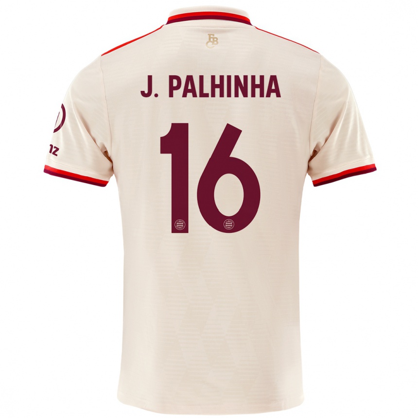 Men Football João Palhinha #16 Linen Third Jersey 2024/25 T-Shirt Canada