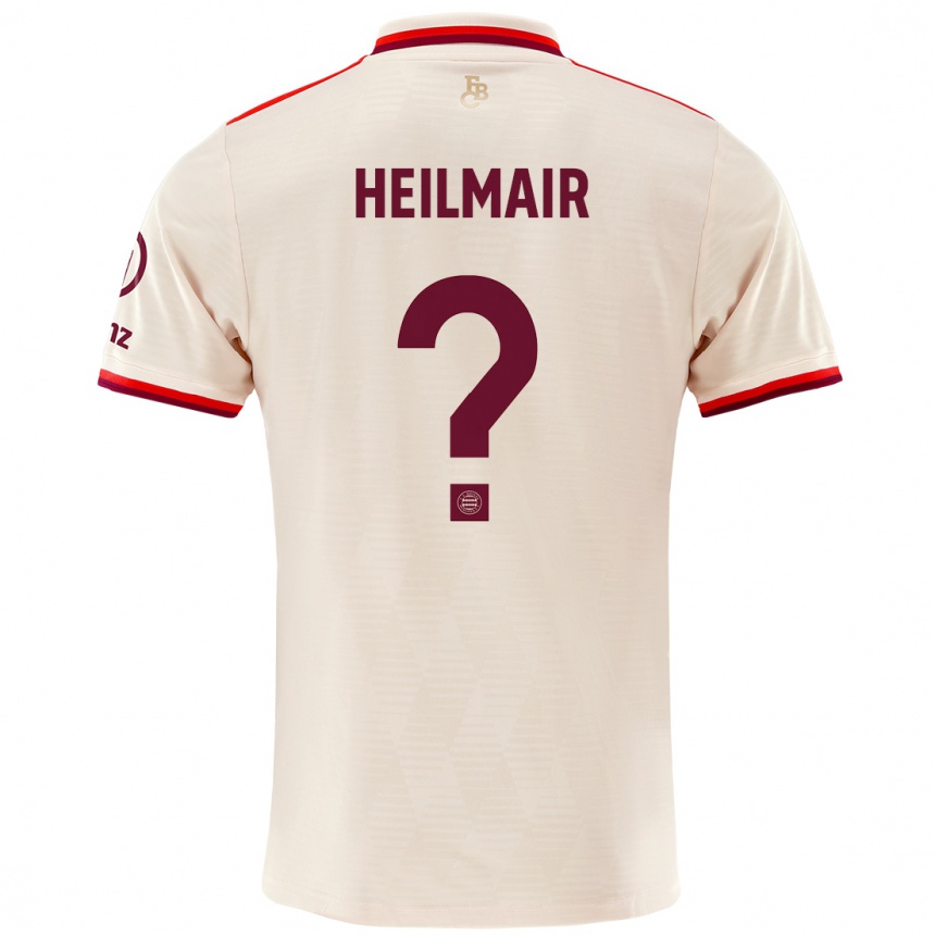 Men Football Hannes Heilmair #0 Linen Third Jersey 2024/25 T-Shirt Canada