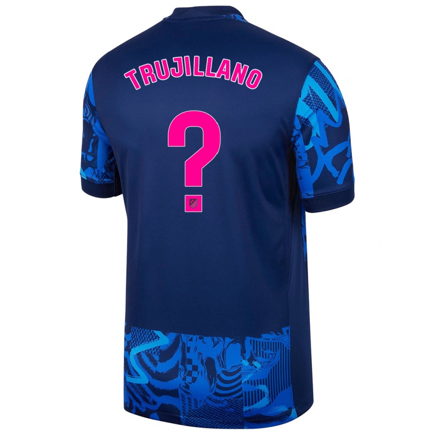 Homme Football Maillot Guillermo Trujillano #0 Bleu Royal Troisieme 2024/25 Canada