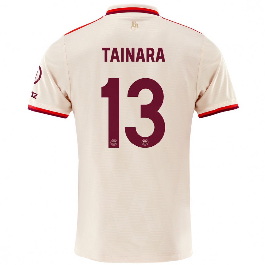 Women Football Tainara #13 Linen Third Jersey 2024/25 T-Shirt Canada